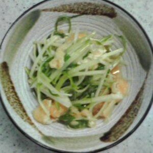 水菜と油揚げのさっと煮